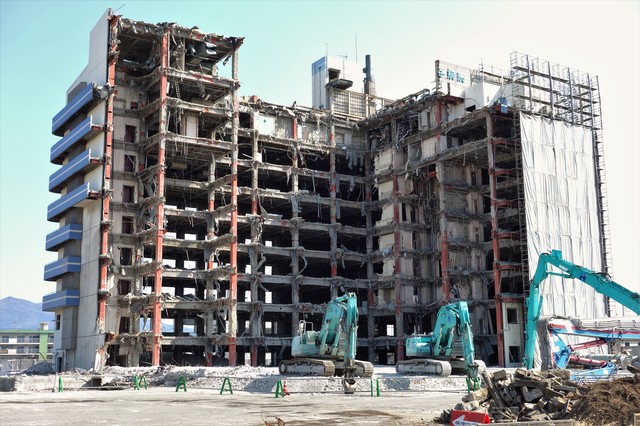 マンション解体工事